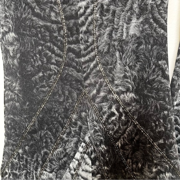 Jean Paul Gaultier FUZZI Women Whymsigoth Maxi Dress‎ Small Gray Metallic Witchy - Picture 7 of 9